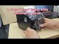 Xprinter XP-365B Change Mode Receipt+Label Mode Dual Mode Function