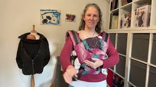 How to use the Isara “The Quick- Full Buckle” Baby Carrier, with Crossed Straps