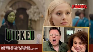 WICKED (Official Trailer) The Popcorn Junkies Reaction