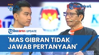 Disebut Mahfud MD Tak Jawab Pertanyaan Moderator, Gibran 'Gemas' Angkat Mic untuk Langsung Jawab