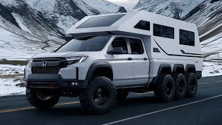 2025 Honda Motorhome Camper Truck: The Ultimate Adventure Ride!