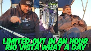 RBSFISHING : Rio Vista EP 1 | Stripers ON 🔥 #fishing