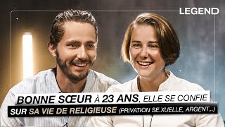 BONNE SŒUR À 23 ANS, ELLE SE CONFIE SUR SA VIE DE RELIGIEUSE (Privation se.xuelle, argent...)