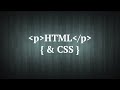 Web Design - Child & Descendant Selectors - Lesson 9