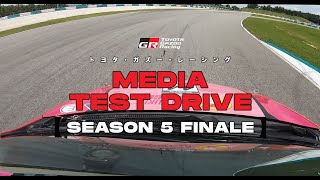 Media Test Drive the Vios Race Car