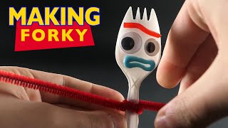 Making Forky - Toy Story 4