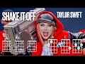 Shake It Off - Play along for guitar, ukulele, keyboard & bass