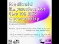 Medicaid Expansion for the NC HIV Community