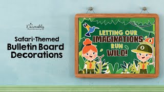 🌿 Let Your Imagination Roar with Safari-Themed Preschool Posters for Classroom! 🦁