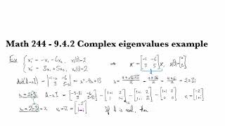 9.4.2 Complex eigenvalues example