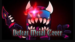 FNF Imposter V4 - Defeat Metal cover by @Anjer but Black imposter has a voice
