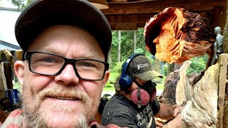 A great day  Chainsaw Carving With Kevin Lewis - A Lady Fairy Face