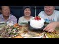 흥삼의 생일 맞이 집밥 한상 불고기 미역국 우럭구이 각종 전 먹방 heungsam s birthday 요리 u0026먹방 mukbang eating show