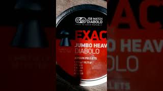 Jsb exact jumbo heavy diablo 18/13 gr 500 and 250pcs