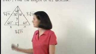 Geometry Help from MathHelp.com - 30-60-90 Triangles