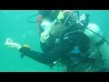 Rescue Diver panicking during training