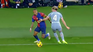 Brilliant Nutmeg by Raphinha Against Gallagher