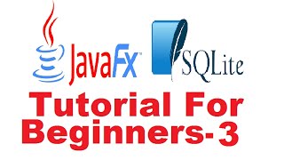 JavaFx Sqlite Database Tutorial 3 - Create Login Application using JavaFx and Sqlite