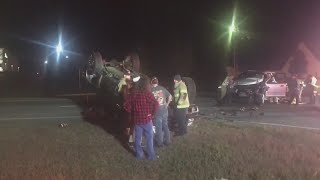 late friday night two car wreck in dothan