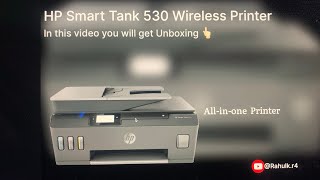 HPSmartTank530 Wireless Printer  #hp #unboxing #smarthomegadgets  #printer #wireless #youtubeshorts