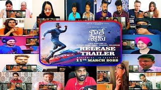 Radhe Shyam (Telugu) Release Trailer | Prabhas | Pooja Hegde | Radha Krishna | Mix Mashup Reaction