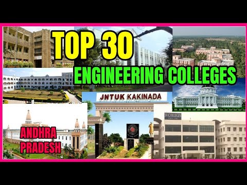 Top 30 Engineering Colleges In Andhra Pradesh || AP EAMCET 2020 - YouTube