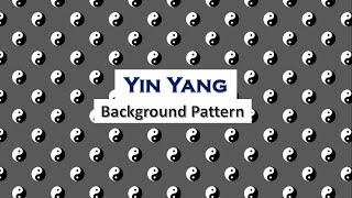 Yin Yang Background Pattern Using Pure CSS Gradient | Pure CSS Gradient Background Tutorial