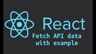 React Js tutorial # 10 fetch Api React