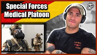 US Marine reacts to German Special Forces Medical Platoon