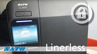 SATO CL4NX linerless model