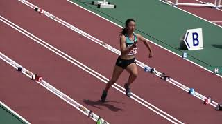 2018年IH 陸上 女子 走り幅跳び 予選①