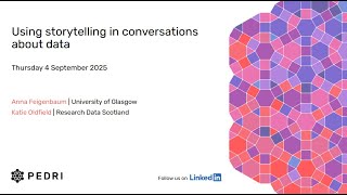 Using storytelling in conversations about data