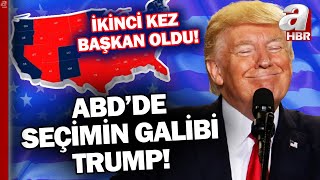 Seçimin kazananı belli oldu! Donald Trump, 47. ABD Başkanı oldu! | A Haber