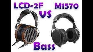 Audeze LCD-2 Fazor vs Monolith M1570 - Bass Comparison