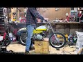 1974 yamaha ty80 mini trials 2 stroke motorcycle dirt bike test run