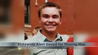 Statewide alert issued for missing Barron County man