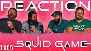 Squid Game 1x5 REACTION!! 