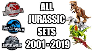 ALL LEGO JURASSIC SETS 2001 - 2019
