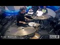 fire rhythm michael alba drum performance 2nd dubai drum masterclass 2019