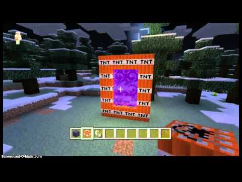 minecraft xbox 360 how to make a TNT portal glitch minecraft xbox 360 how to make a TNT portal glitch