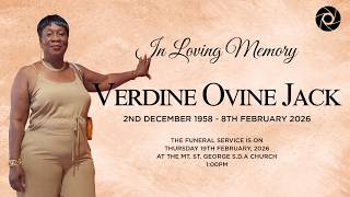 Celebrating The Life of Verdine Ovine Jack