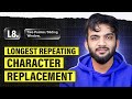 L8. Longest Repeating Character Replacement | 2 Pointers and Sliding Window Playlist