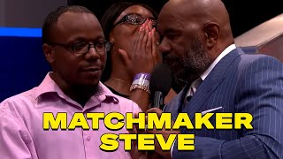 👔✨ Call him Cupid in a custom suit! 💘💼  | Matchmaker Steve aka The Chief Love Officer #SteveHarvey