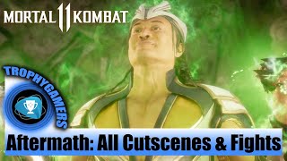 Mortal Kombat 11 Aftermath - All Cutscenes and Fights (Full Movie) - Complete Story Playthrough