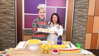 Chef Julie Myrtille TV Demo at Studio 512