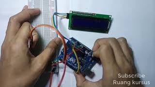 Arduino uno - Cara membuat program arduino level air di LCD 16x2