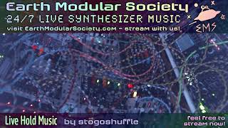 Live modular synthesizer performances 24/7 with Earth Modular Society