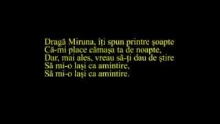 Pasarea Colibri - Miruna (lyrics, versuri, karaoke)