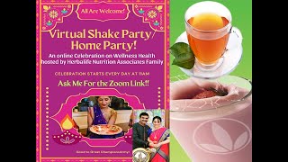 Wellness Shake Party/ Home Party for Customers - Health Presentation (Telugu)