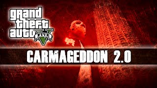 GTA 5 PC Mods Funny Moments - Mayhem (Carmageddon)